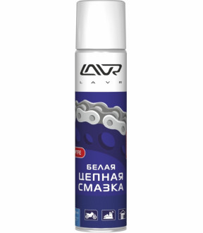 White chain lube with PTFE Белая цепная смазка, 0,4 L