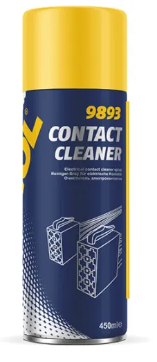 9893 CONTACT CLEANER Очиститель электрических контактов, 450мл