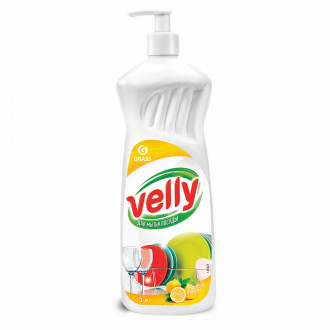 Средство для мытья посуды Velly лимон, 1000 мл