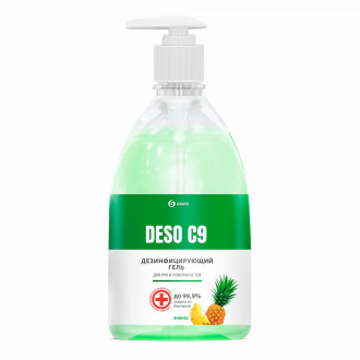 Дезинфицирующее средство на основе изопропилового спирта DESO C9 гель ,ананас, 500 мл