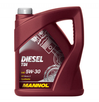 MN Diesel TDI 5W-30 Синтетическое масло для автомобилей GM, VW,MB, BMW с DPF (дизельный сажевый фильтр) 5 Liter