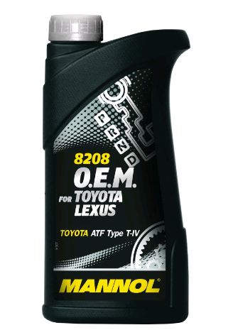 8208 O.E.M. for TOYOTA LEXUS/ ATF T-IV Синтетическая трансмиссионная жидкость АКПП  Toyota Type T-IV 1 Liter