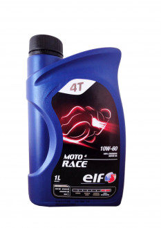 ELF MOTO 4 RACE 10W60 (1L) масло моторное для мотоциклов\ API SL, JASO MA2, 100% синтетика