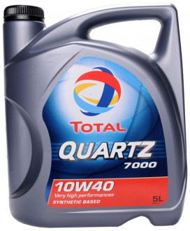 TOTAL Quartz 7000 10W40 синт. A3/B4, SL/CF (пластик/ЕС) (5L)