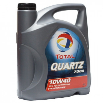 TOTAL Quartz 7000 10W40 синт. A3/B4, SL/CF (пластик/ЕС) (4L)