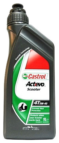 CASTROL Act>Evo Scooter 4T 5W-40 Моторное масло для мототехники (1) (4676780060)