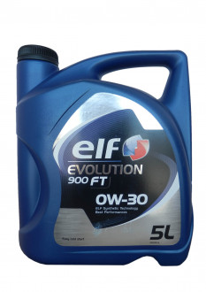 ELF Evolution 900 FT 0W30 синт. A3/B4, SL/CF (пластик/ЕС) (5L)