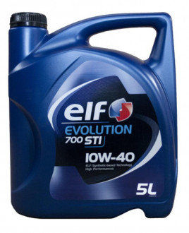 ELF Evolution 700 STI 10W40 полусинт. A3/B4, SN/CF (пластик/ЕС) (5L)