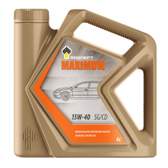 RN MAXIMUM 15W-40 SG/CD Моторное масло минеральное (4L)